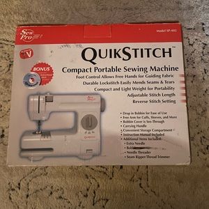 Quick Stitch Compact Portable Sewing Machine